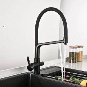 robinet cuisine flexible