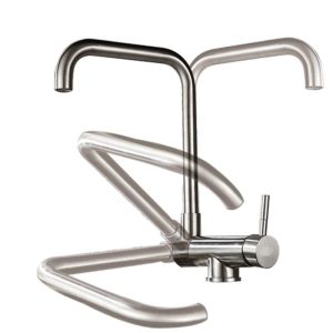 Mitigeur pliable pivotant cuisine