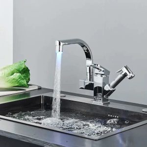 robinet évier cuisine design