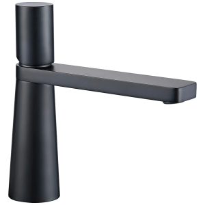 robinet minimaliste noir