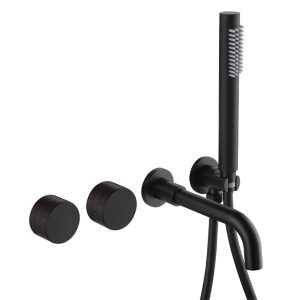 douchette noire salle de bain