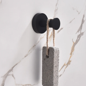 porte-serviettes noir mate