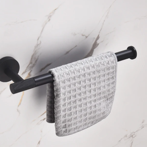 porte-serviettes noir mate