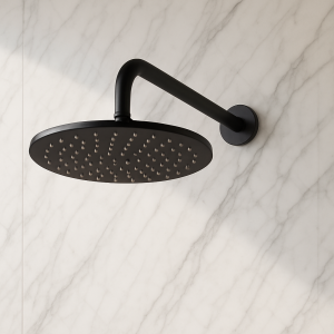 douche noir mat design