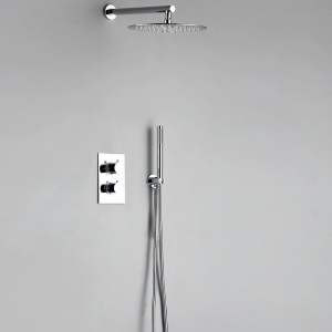 colonne de douche chromé élégante