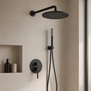 colonne de douche noir mate