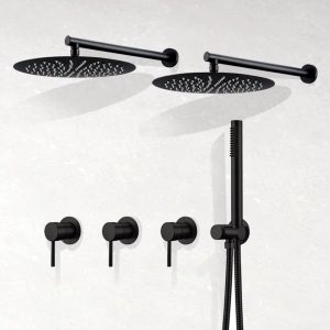 colonne douche noir mate