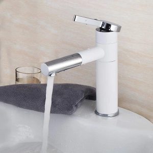 robinet salle de bain rotatif