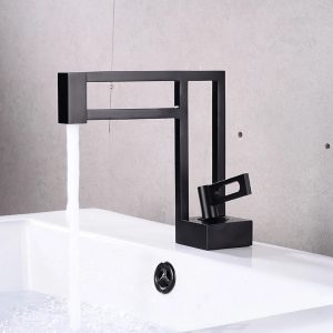 robinet moderne géométrique