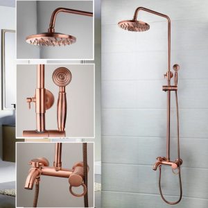 baignoire colonne de douche