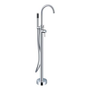 robinet baignoire argenté laiton