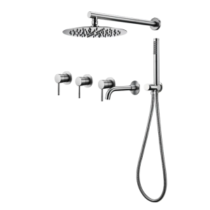 ensemble de bain chrome