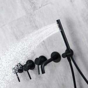 design élégant noir mat