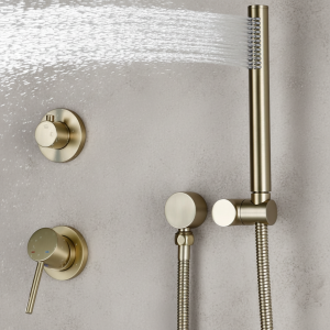 douche encastrée luxe