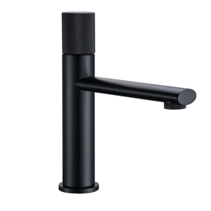 mitigeur de salle de bain noir mat