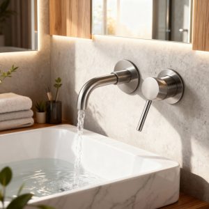 mitigeur lavabo encastré