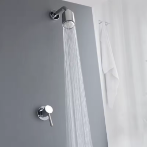 colonne de douche chromée