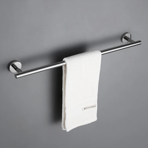 porte-serviettes chrome élégant