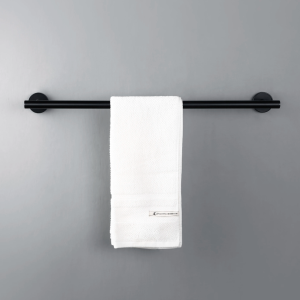 porte-serviettes noir mate