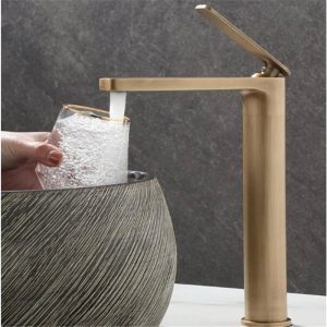 design minimaliste robinet