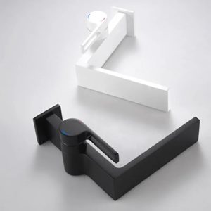 robinet rectangulaire noir laiton