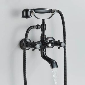 robinet baignoire rétro