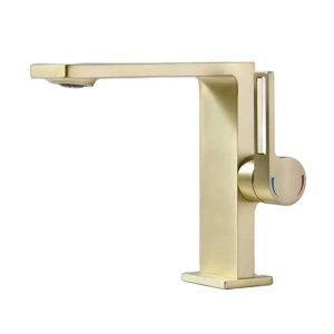 robinet salle de bain laiton