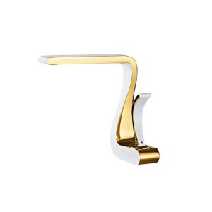 mitigeur salle de bain laiton élégant