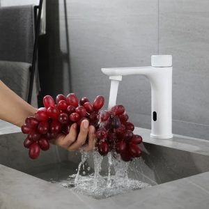 robinet lavabo tactile