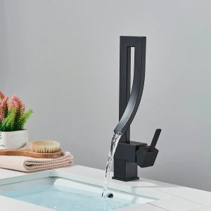 robinet noir design