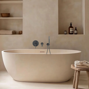 ensemble de bain gris brossé