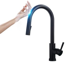 mitigeur tactile noir