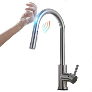 Mitigeur tactile pivotant