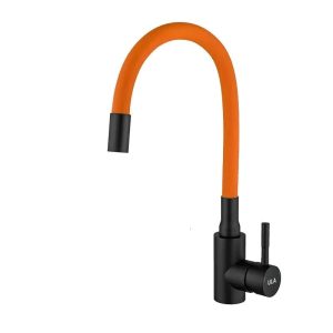 robinet cuisine noir