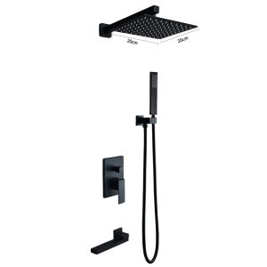 colonne de douche noir
