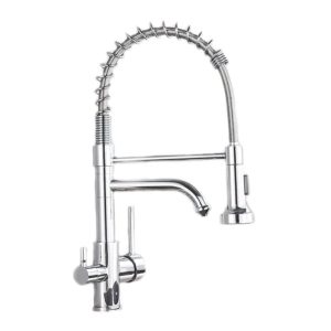 mitigeur avec douchette et purificateur