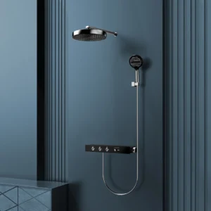 ensemble de douche thermostatique design moderne