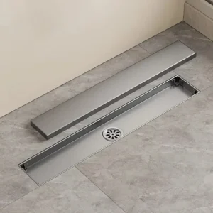 caniveau de douche rectangulaire inox