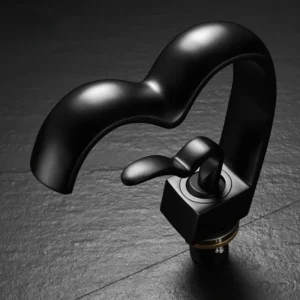 Robinet Expert moderne en laiton noir